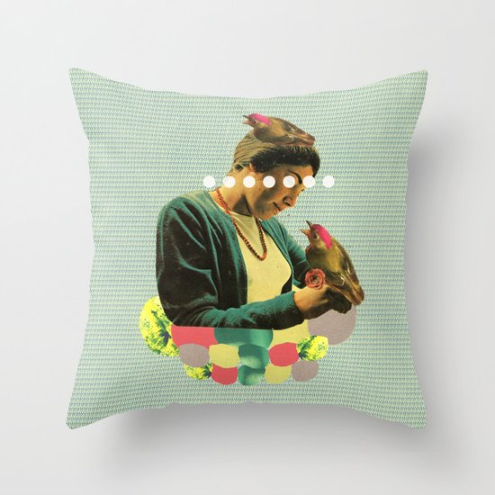 nesting Throw Pillow