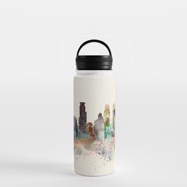 minneapolis minnesota skyline Water Bottle