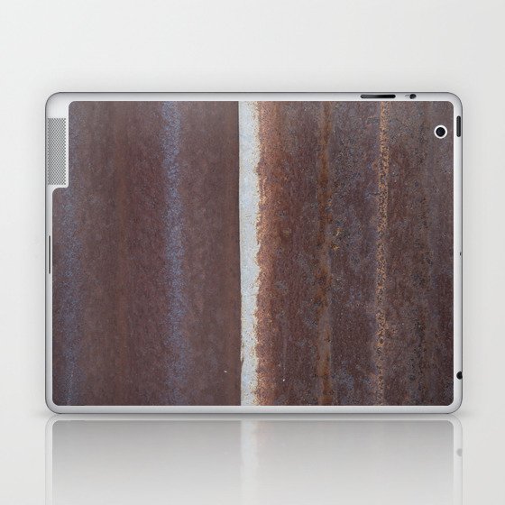 Old zinc rusty detail background.  Laptop & iPad Skin