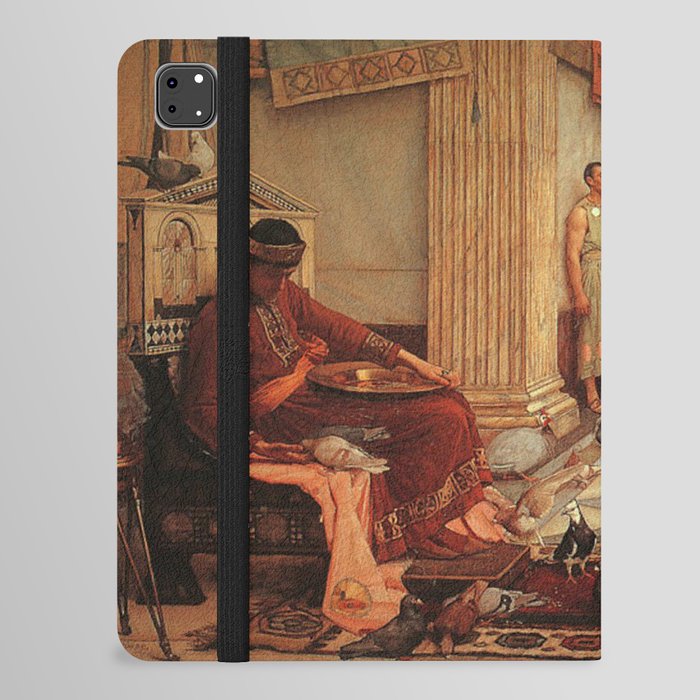  Commodus Aurelius of  Rome Roman Imperator vintage painting iPad Folio Case