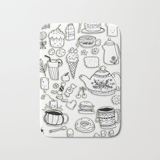 Forever Tea Time 2 Bath Mat