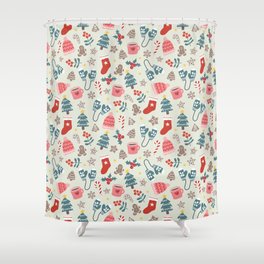 Hygge Christmas Time Shower Curtain