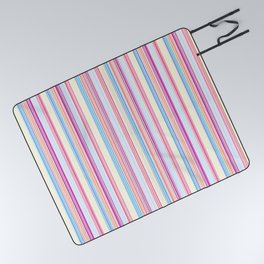 Vertical Stripes 3 Picnic Blanket