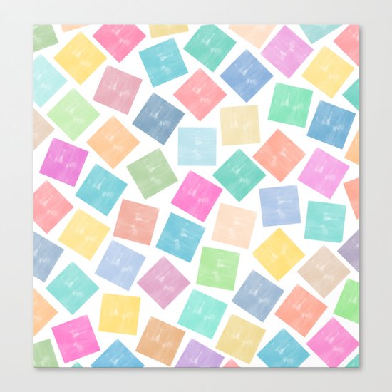 Colorful Geometric Patterns II Canvas Print