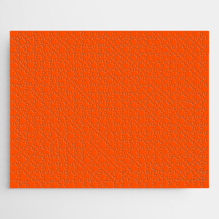 Habanero Salsa Orange Jigsaw Puzzle