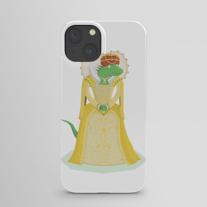 Queen Elizardbeth I iPhone Case
