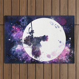 Kiki & Jiji Flying Over The Moon Kiki's Delivery Service Outdoor Rug