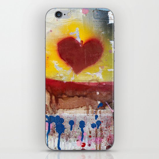 Heart iPhone & iPod Skin