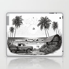 Beach Spot Laptop & iPad Skin