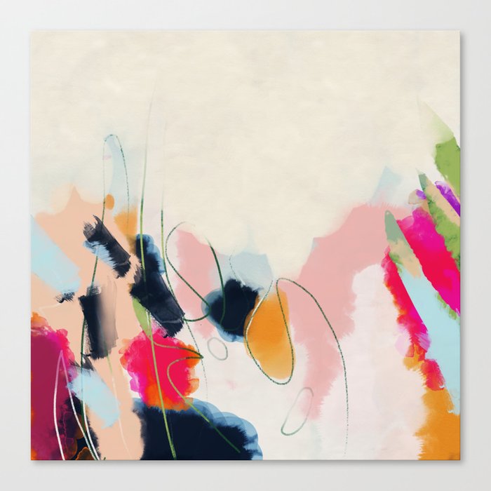 abstract art Canvas Print