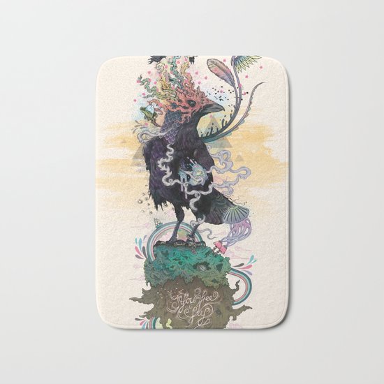 You are Free to Fly Bath Mat