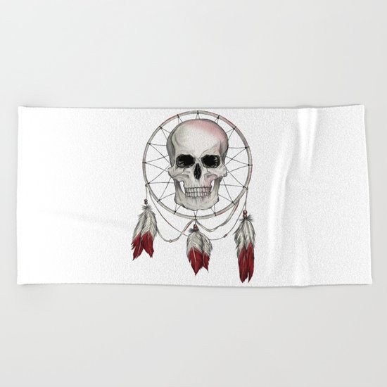 Skullcatcher Beach Towel