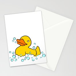 Rubber Ducky Stationery Cards