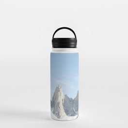 Argentina Photography - Tall Mountains Among The Clouds Water Bottle