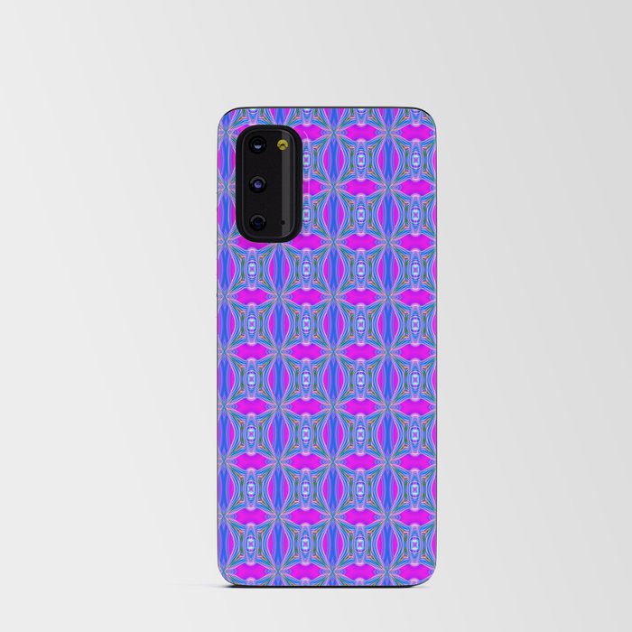 Psychedelic Abstract Art Inspired by a Peacock Android Card Case