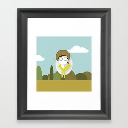 Moonrise Kingdom - Sam Shakusky (Jared Gilman) Framed Art Print