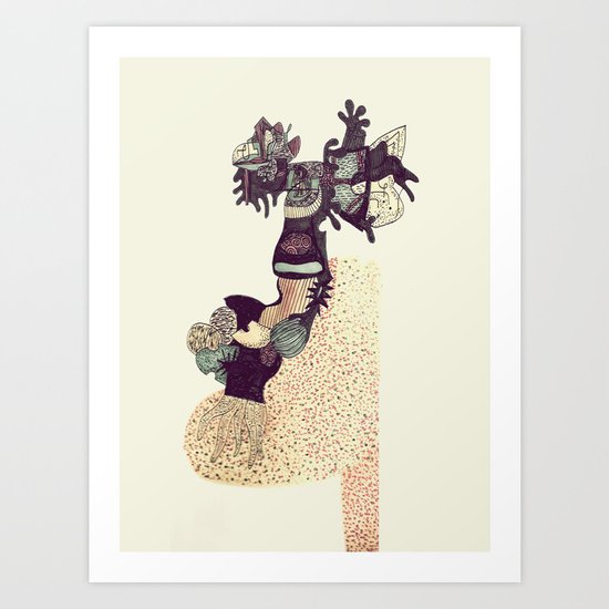 Moose Art Print