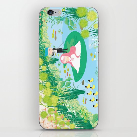 on the way home iPhone & iPod Skin