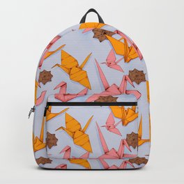 Tsuru pattern Backpack