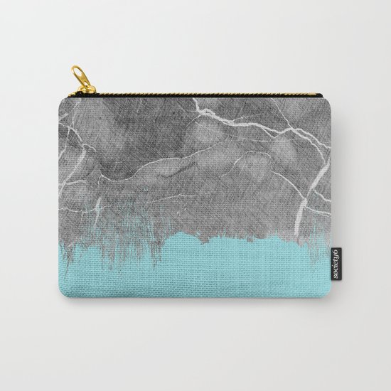 Crayon Marble and Sea Carry-All Pouch