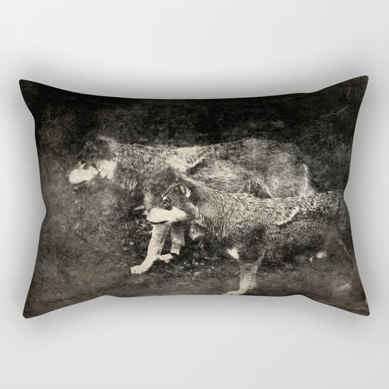 The tribesmen Rectangular Pillow
