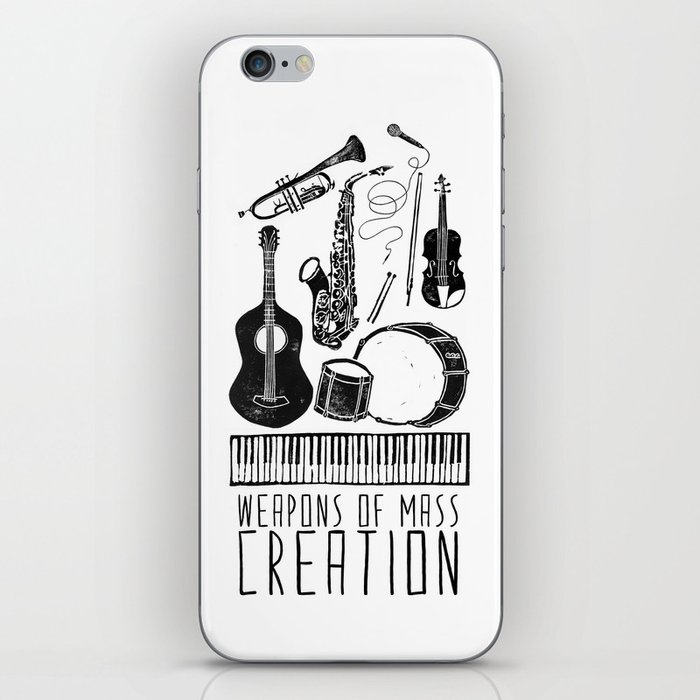 Weapons Of Mass Creation - Music iPhone Skin