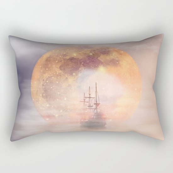 Full Moon Rectangular Pillow