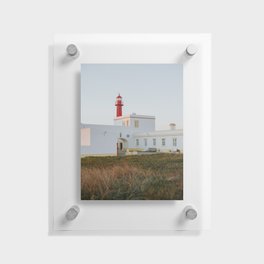 Red Lighthouse Floating Acrylic Print