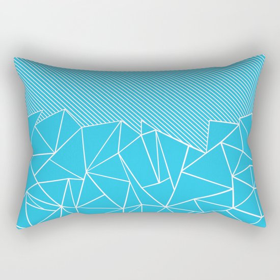 Ab Lines 45 Electric Rectangular Pillow