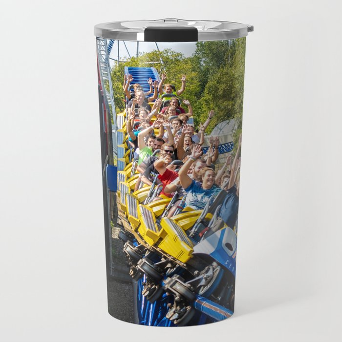 Cedar Point Millennium Force Roller Coaster 2021 Travel Mug