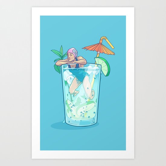 Mojito Art Print