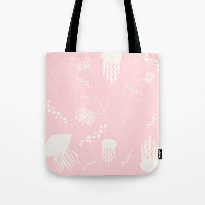 Jellyfish Pink Tote Bag