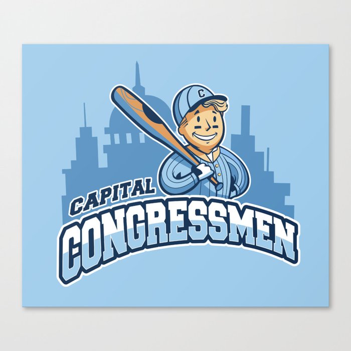Capital Congressmen Canvas Print