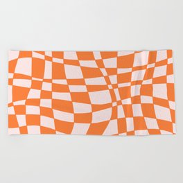 Tangerine Soda Beach Towel