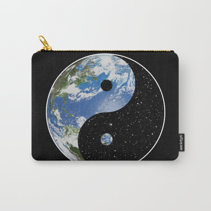 Earth / Space Yin Yang Carry-All Pouch