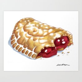 Cherry Pie Art Print