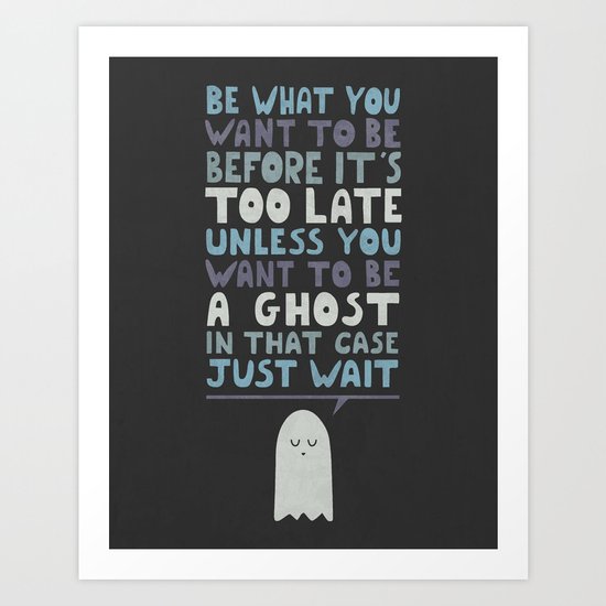 Motivational Speaker Art Print