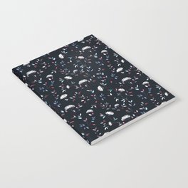 Vintage Floral Repeat Print Notebook