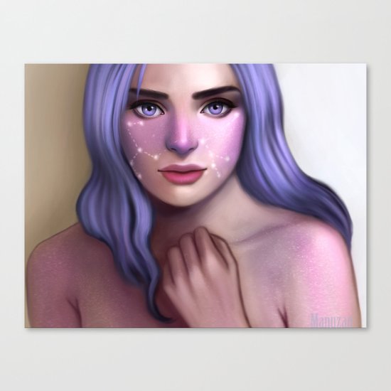 Follow your stars Canvas Print