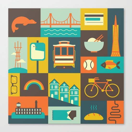 San Francisco Canvas Print
