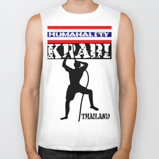 Rock Climbing Thailand Biker Tank