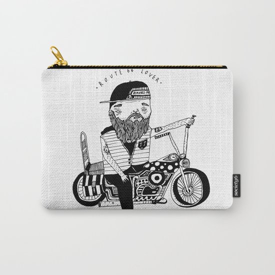 Route 66 Lover Carry-All Pouch