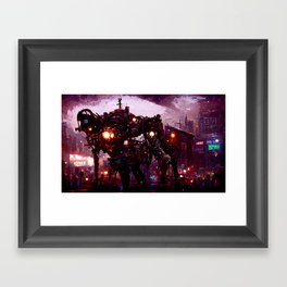 Robo-City Framed Art Print