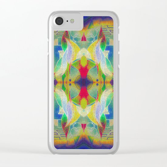Mandala H I Clear iPhone Case