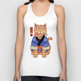 Sushi Meowster Unisex Tank Top