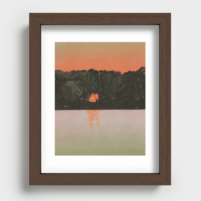 Lake Ontario Recessed Framed Print