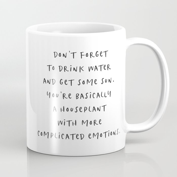 Houseplant With Emotions Coffee Mug