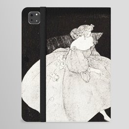  a nocturne of chopin - Aubrey Vincent Beardsley iPad Folio Case