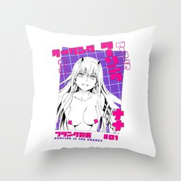Darling In The FranXx Throw Pillow