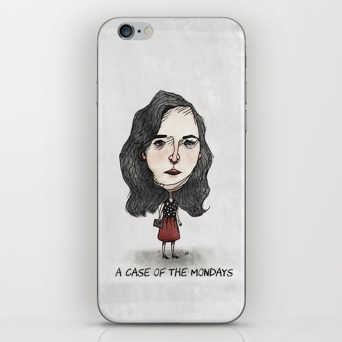 A CASE OF THE MONDAYS iPhone Skin